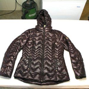 Shelli Segal Down jacket size medium hood puffer